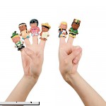 Dozen Kids Around the World Finger Puppets  B004AWBCMY